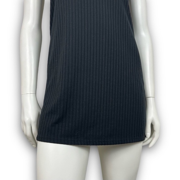 ❤️ TILLY'S CHLOE & KATIE Girls Knit Ruffle Dress Black Goth Minimalistic Y2k - Picture 5 of 12